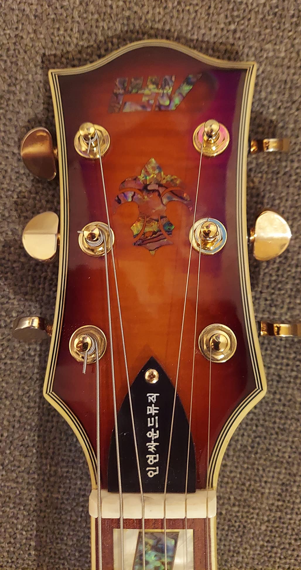 33/mo Finance 6 String SemiHollowBody Electric Guitar, Right