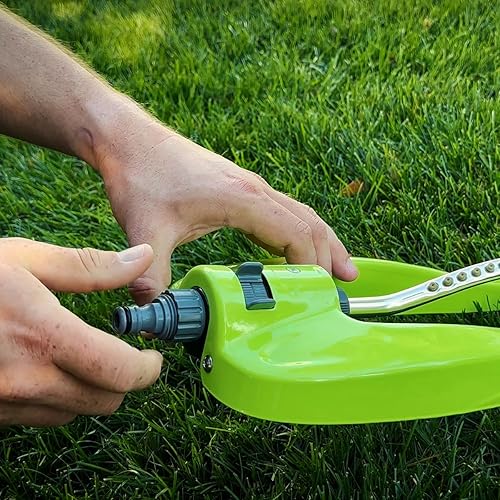 Miniatura 10 de Flexzilla Kit de manguera de jardín con accesorios de conexión rápida, 12 pulgada x 50 pies, resistente, ligero, ZillaGreen - HFZG12050QN