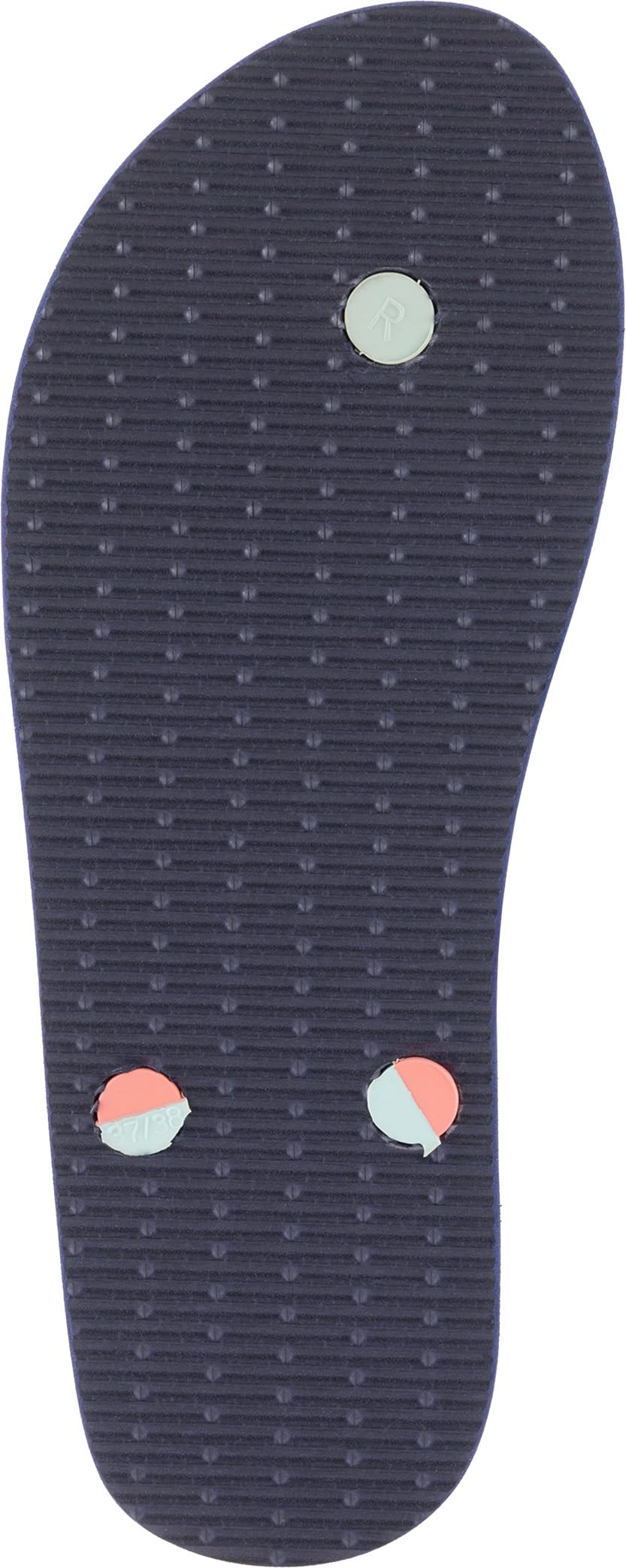 CRESSI since 1946 - St Tropez Flip Flops - Perfect for Beach, Sea, Pool, Gym, Leisure, Quick Drying, Soft Shock Absorbing, Non Slip, Navy/Pink - 39/40 EU