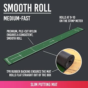 PuttOUT Putting Mat Family - Perfect Your Golf Putting