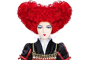 Anogol Red Queen Wig: Unleash the Enchanting Enchantress Within