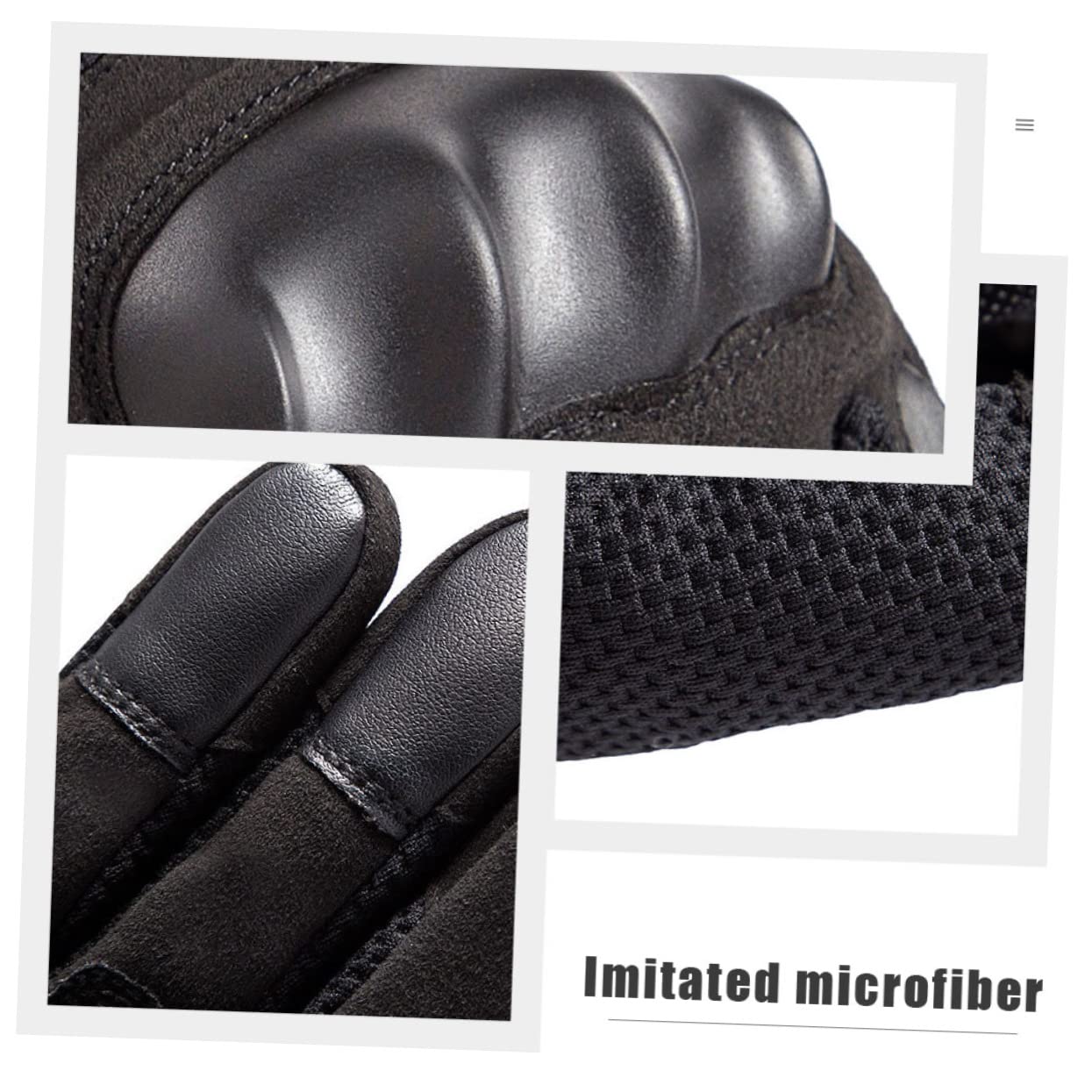 ibasenice 1 Pair Unisex Outdoor Riding Gloves Touchscreen Skid Shell Gloves for Bicycling and Mountaineering Comfortable and Flexible Design for Various Activities