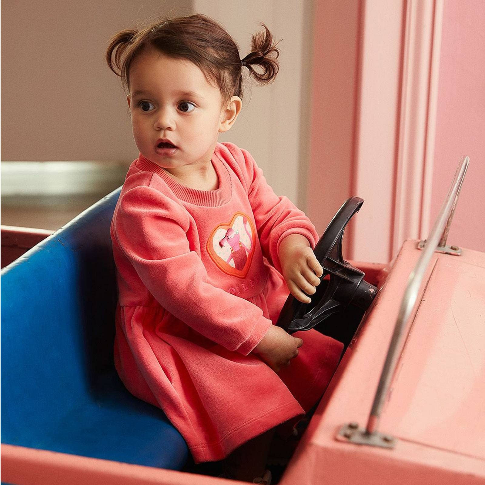 Oilily Mädchen Kleid Djazz-92 - Kindermode : Mädchen