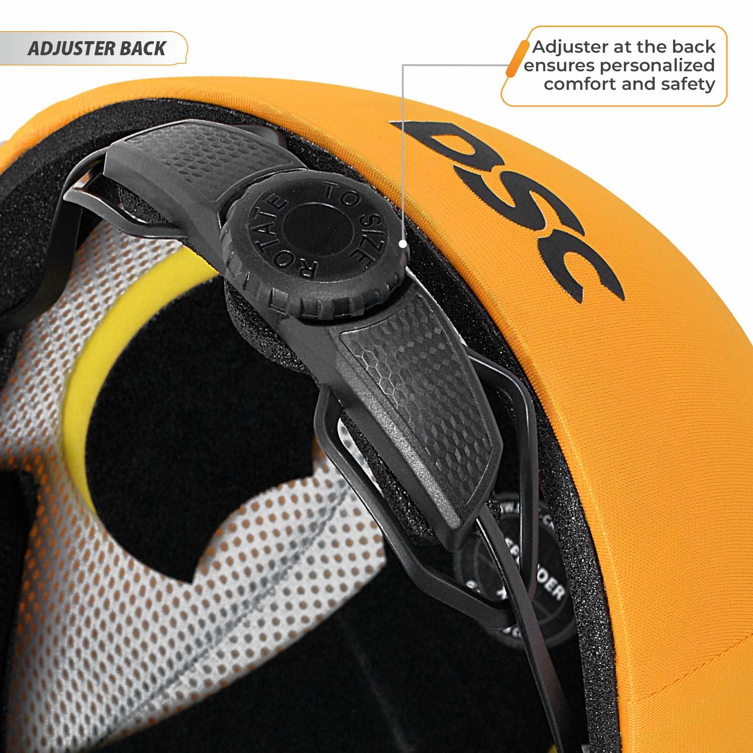 DSC DEFENDER Cricket Helmet for Men & Boys (Adjustable Steel Grill | Back Support Strap | Light Weight | size:Extra Small (Yellow)