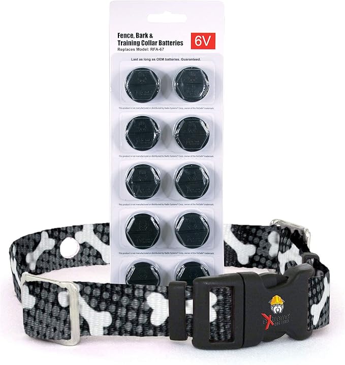 Small Black Bones Replacement Containment and Training Dog