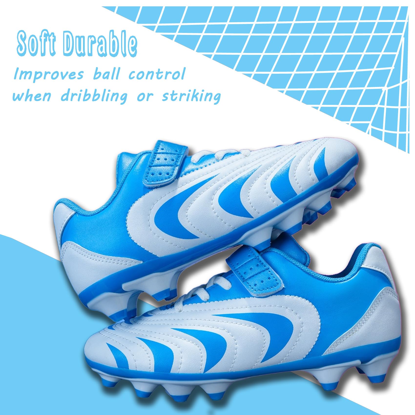 Botas de Fútbol Niño Zapatillas Futbol Tacos Adolescentes Profesional Deporte Césped Zapatos de Entrenamiento Calzado Futbol Multitacos