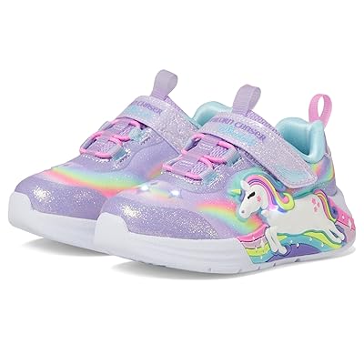 SKECHERS KIDS Unicorn Chaser 302298L (Toddler) Girls Shoes Lavendar/Multi