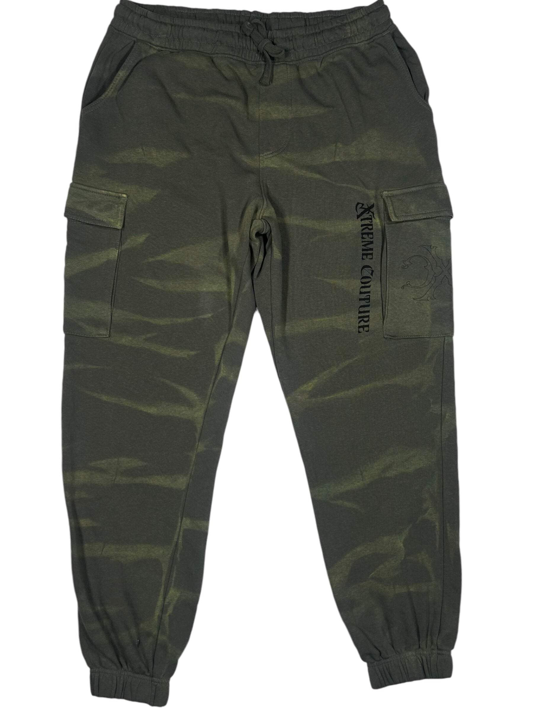 Xtreme Couture by Affliction Men's Sweatpants Jogger Offering, Gray, X-Large