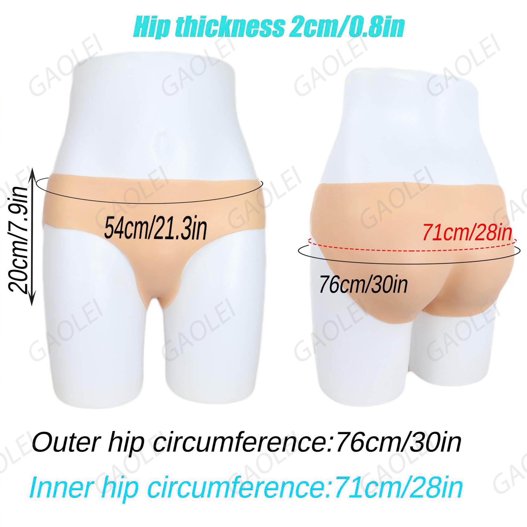 Adima Braguitas De Silicona Pantalon Reductor De Gluteos Calzoncillos De Control para Mujer Cosplay Transgénero