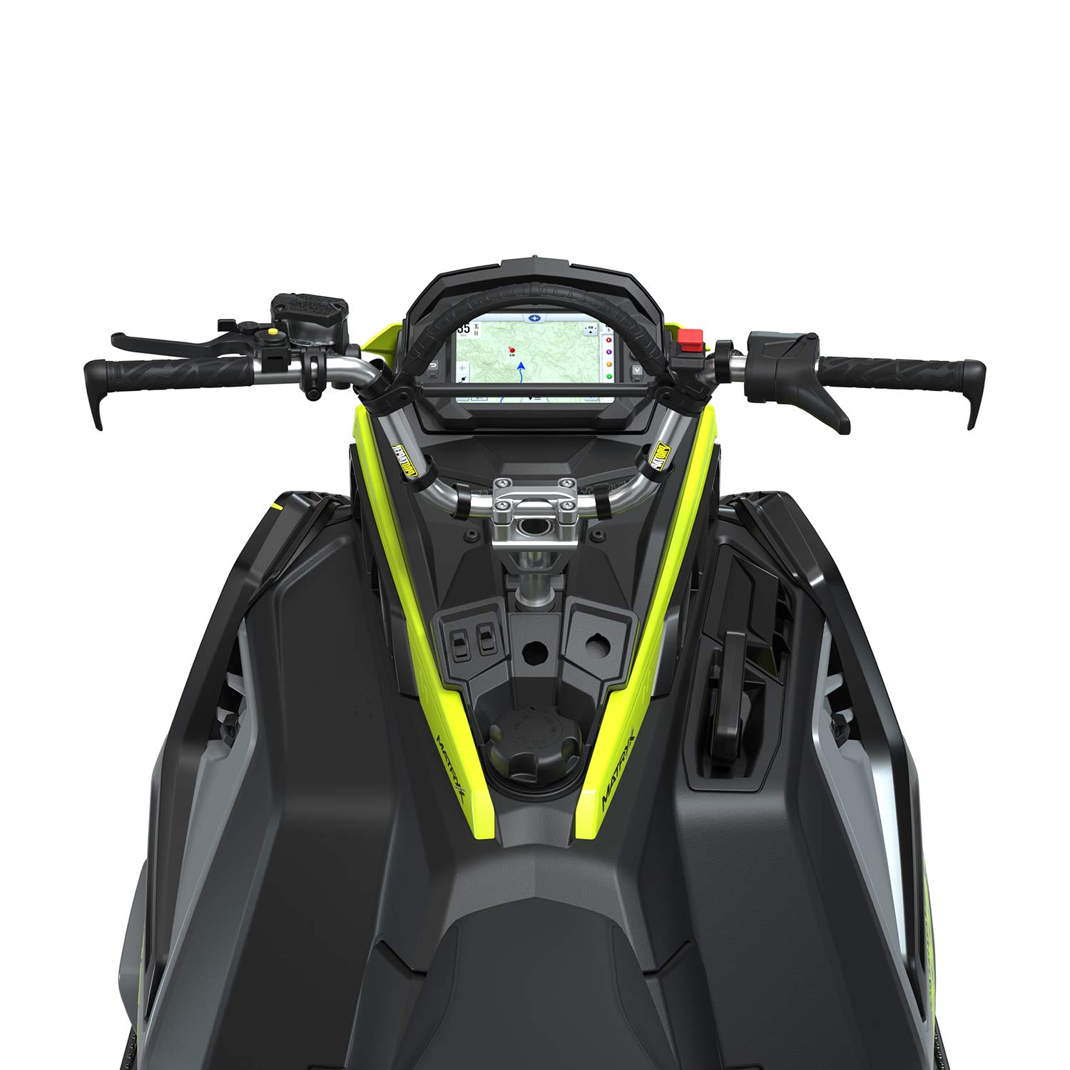 Amazon | Polaris スノーモービル ナロー RMKハンドルバー、7インチ 