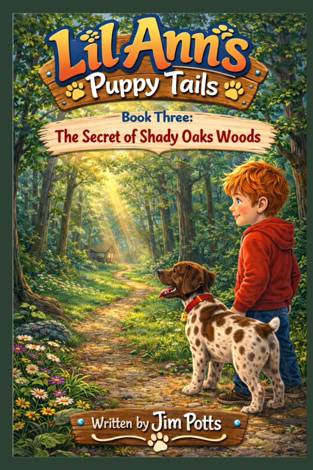 Lil Ann's Puppy Tails: Book Three: Lil Ann and the Secret of Shady Oaks Woods