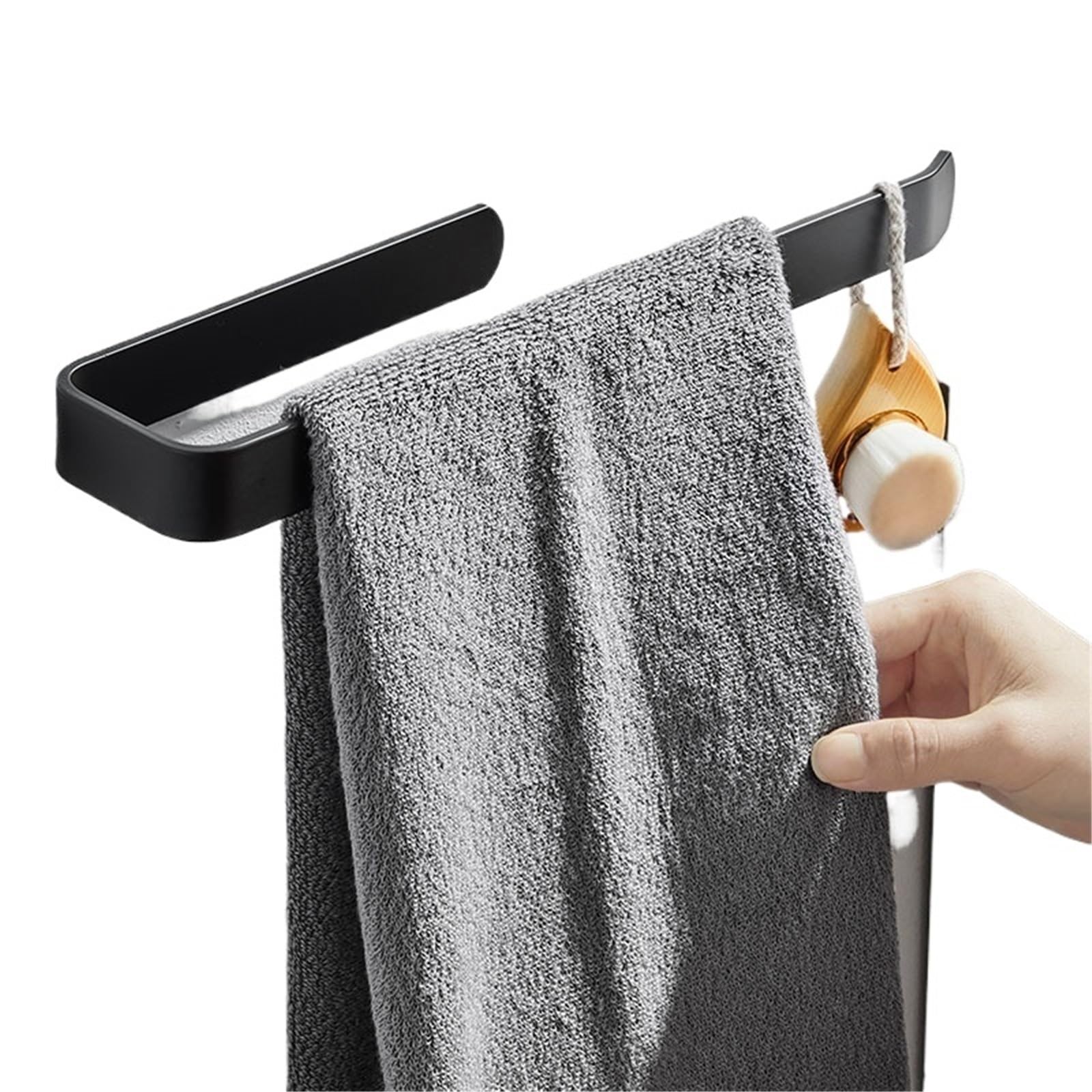 Barre serviette aluminium 29 cm pour moderniser la cuisine et la douche