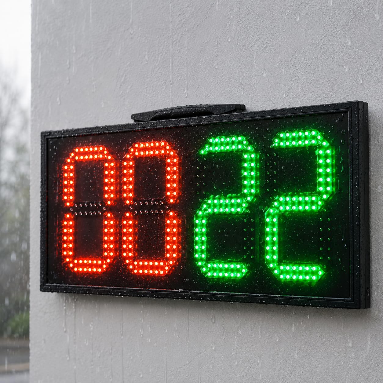Tablero de sustitución LED, pantalla electrónica de cambio de jugador para partidos y entrenamiento, dispositivo de cronometraje deportivo para entrenadores y árbitros, diseño duradero y ligero