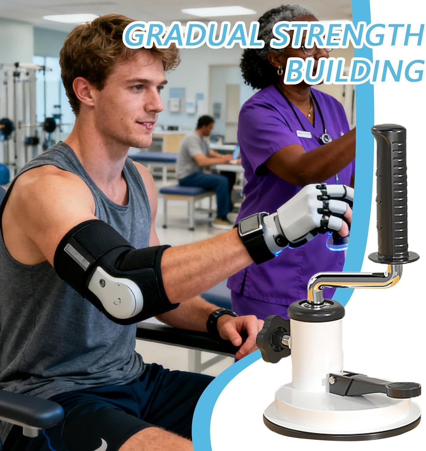 Arm Bike Exerciser Ergonomic Shoulder Workout