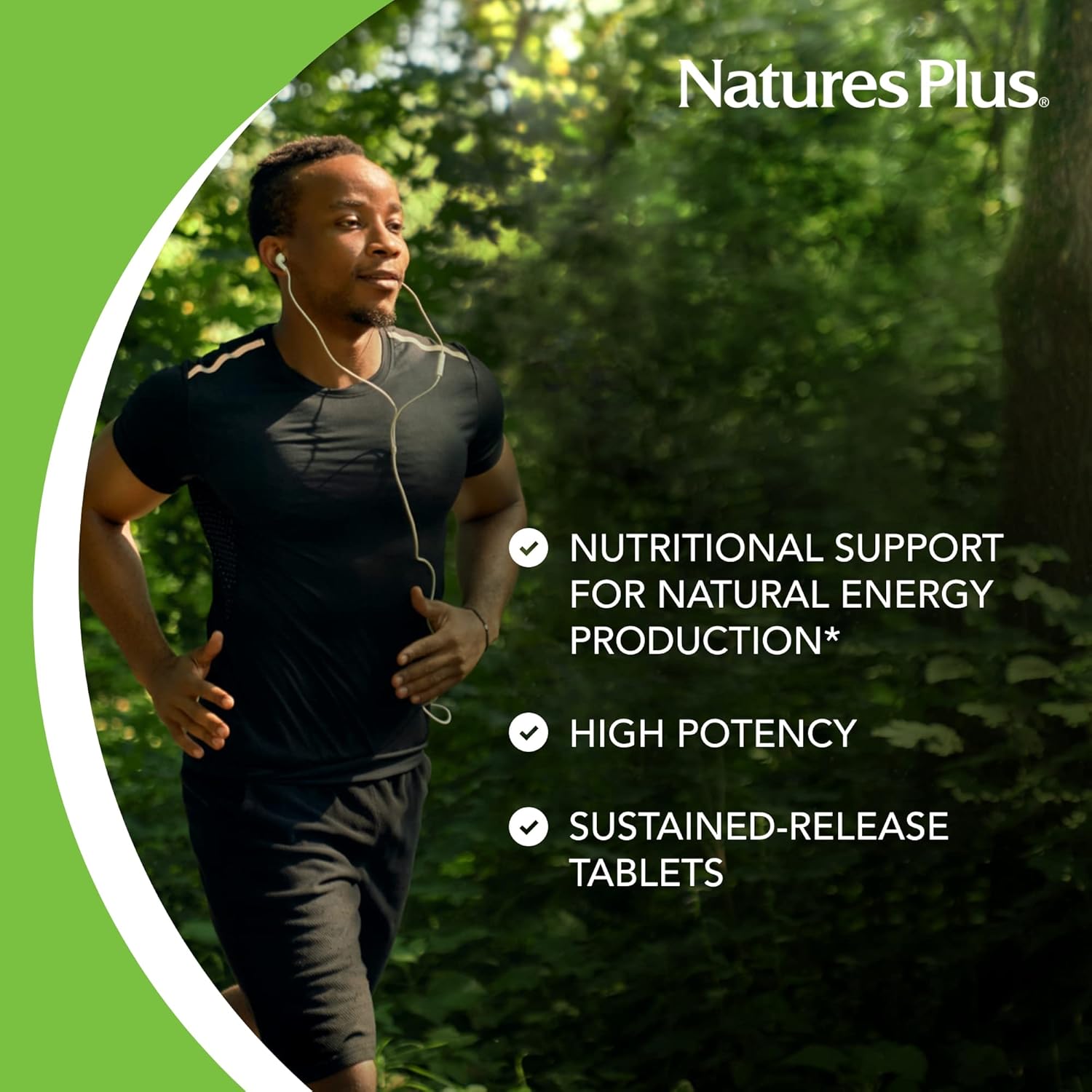 NaturesPlus Vitamin B12 (Methylcobalamin), Sustained Release - 2000 mcg, 60 Vegetarian Tablets - High Potency Red Blood Cell Support - Natural Energy Booster - Gluten-Free - 60 Servings (Pack of 2)