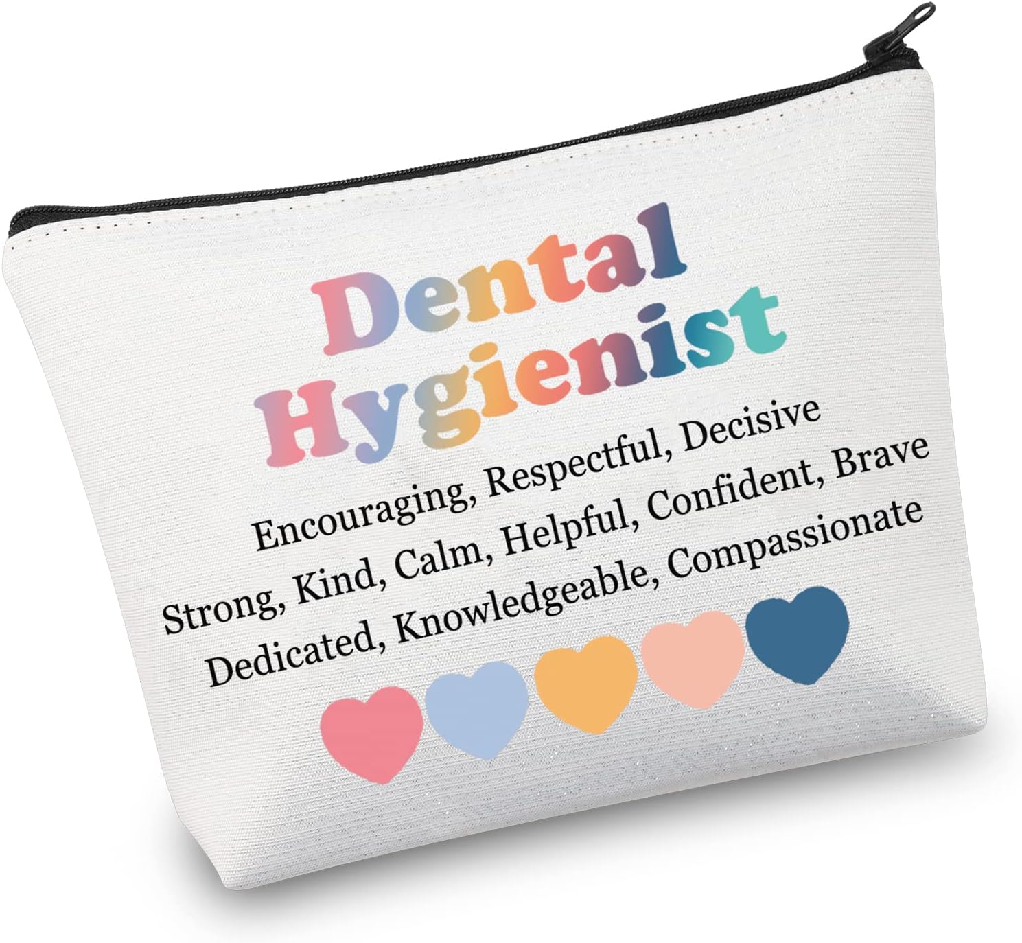 VAMSII Dental Hygienist Makeup Bag DH Appreciation Gifts