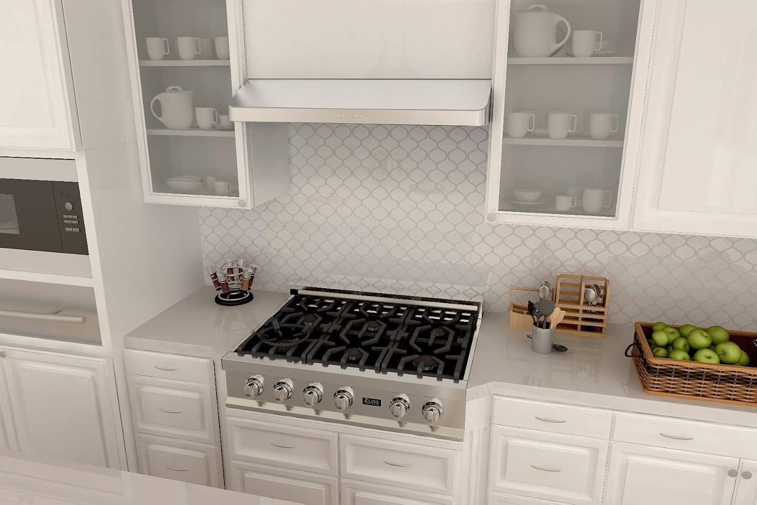30" Stainless Steel Under Cabinet Range Hood with LED Lighting