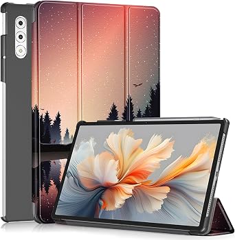 Gylint Case for Lenovo Yoga Tab Plus 12.7 Inch Case, Folding Folio Ultra-Thin PU Leather Stand Case Cover for Lenovo Yoga Tab Plus 12.7 TB-520FU 2025 Dusk