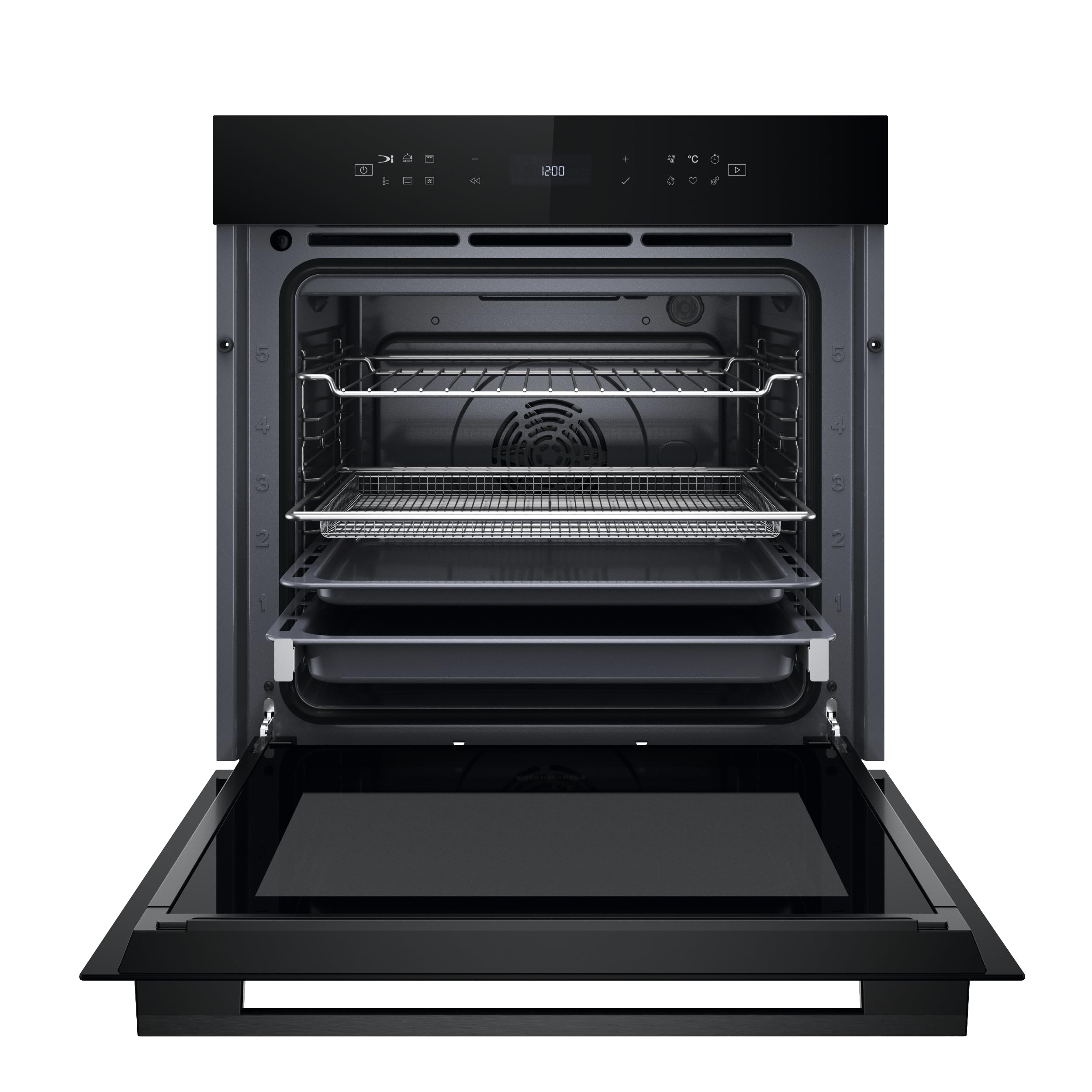 Bauknecht BBI78HT1SK Backofen Schwarzes Glas