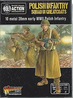 Bolt Action Polish Infantry Squad, 28mm Wargaming Miniatures