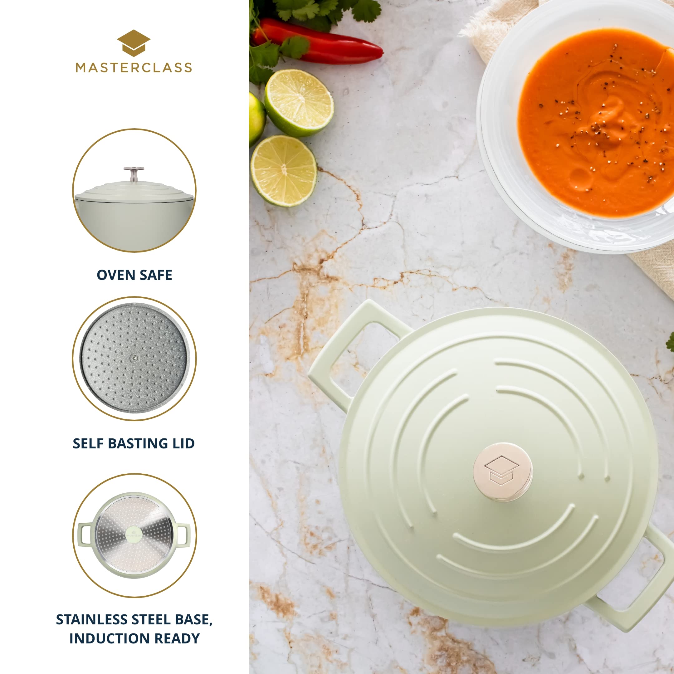 Masterclass 2.5l Stoofpot pan kopen vanaf € 40,00