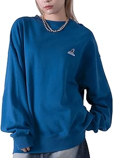 [カンゴール] トレーナー スウェット 長袖 メンズ レディース クルーネック 裏毛 ビックシルエット ワンポイント ロゴ刺繍 ゆったり 韓国 オーバーサイズ ブランド 大きいサイズ kpmc-10353