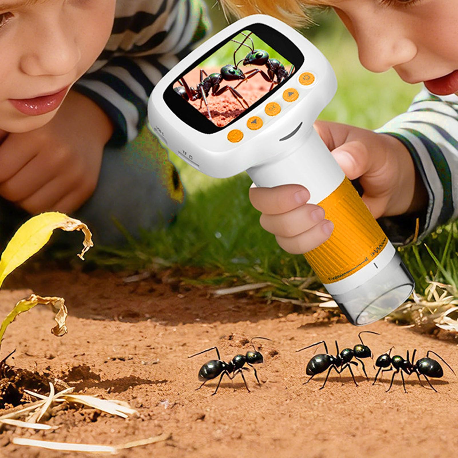 Microscopio para Niños 1000X Portátil Mini Digital para Educación