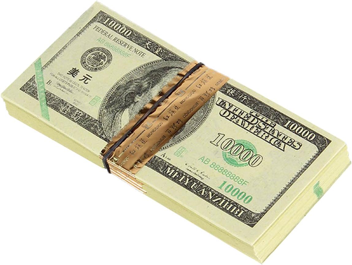 Chinese Joss Paper - Heaven Bank Notes - U.S. Dollar (Pack of 120)