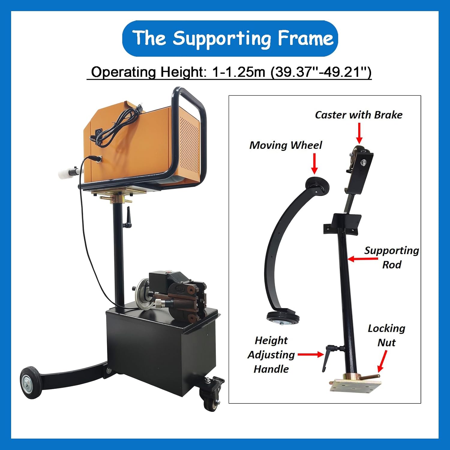 On-Car Brake Disc Lathe 110V Non-Disassembly Car Brake Disc Repair Polishing Machine with 17.72'' Processing Diameter & 0.24''-1.65'' Thickness, Brake-disc Resurfacer for Cars and SUVs