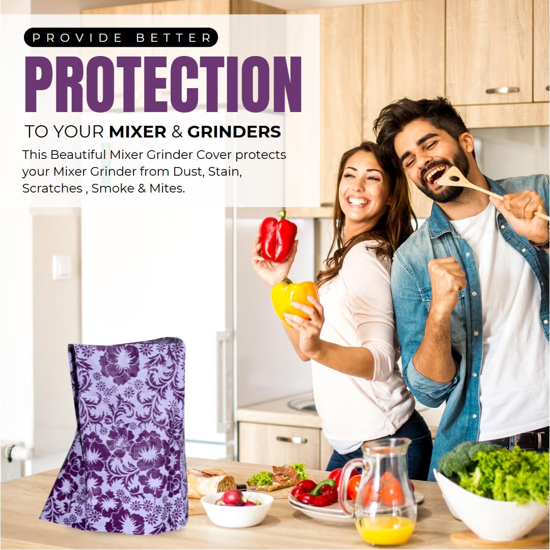 SUVE® Mixer Grinder Cover for all Mixies - Free Size Mixie Cover — Amazon image 3