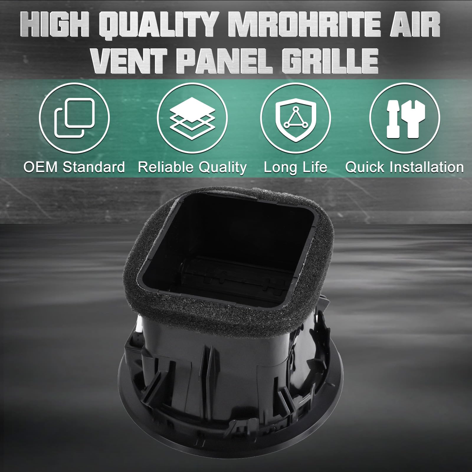 13417363 2201099 13363314 1 pezzo griglia di ventilazione copertura rotonda bocchetta aria condizionata ugello aria ugello di ventilazione per 0-p.e1 Corsa D Mk3 2006-2014 Adam M13 2012-
