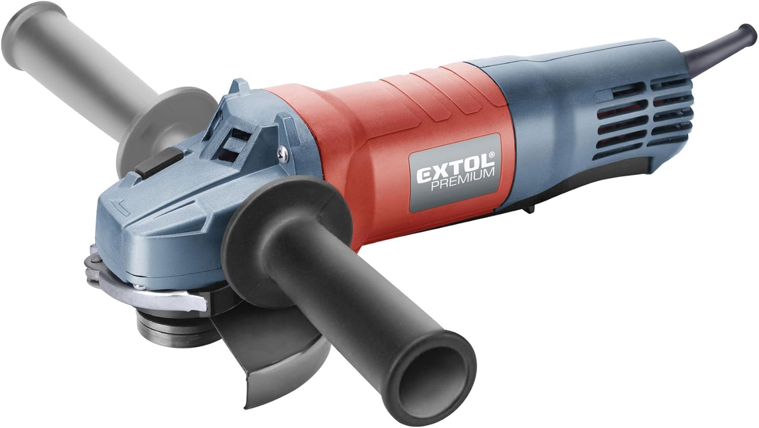 Attaching the side handle to the angle grinder