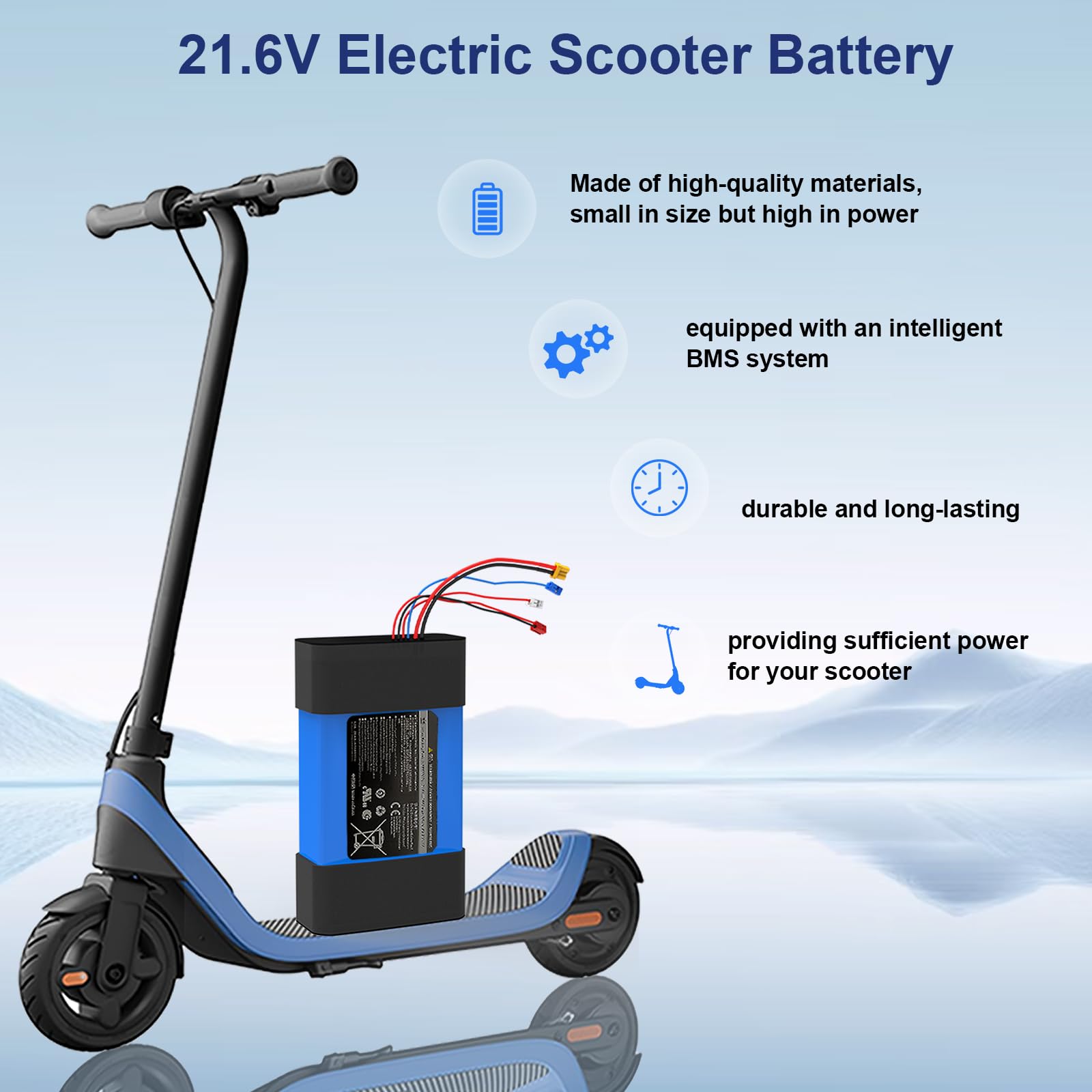 Amazon.com: MLGBDC 21.6V Electric Scooter Battery for Segway