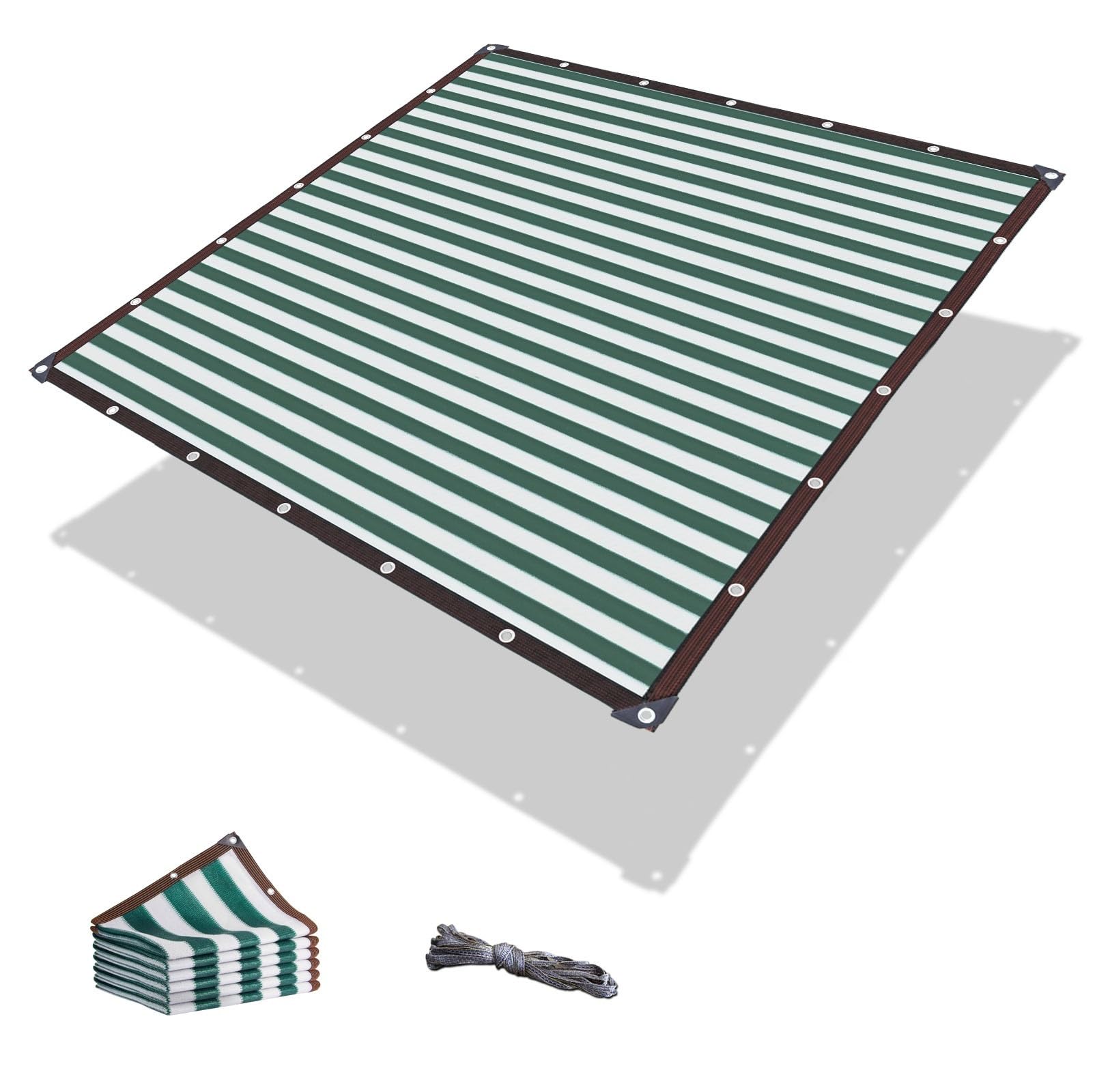 Voile d'ombrage perméable à l'air pour abri de voiture et pergola de jardin