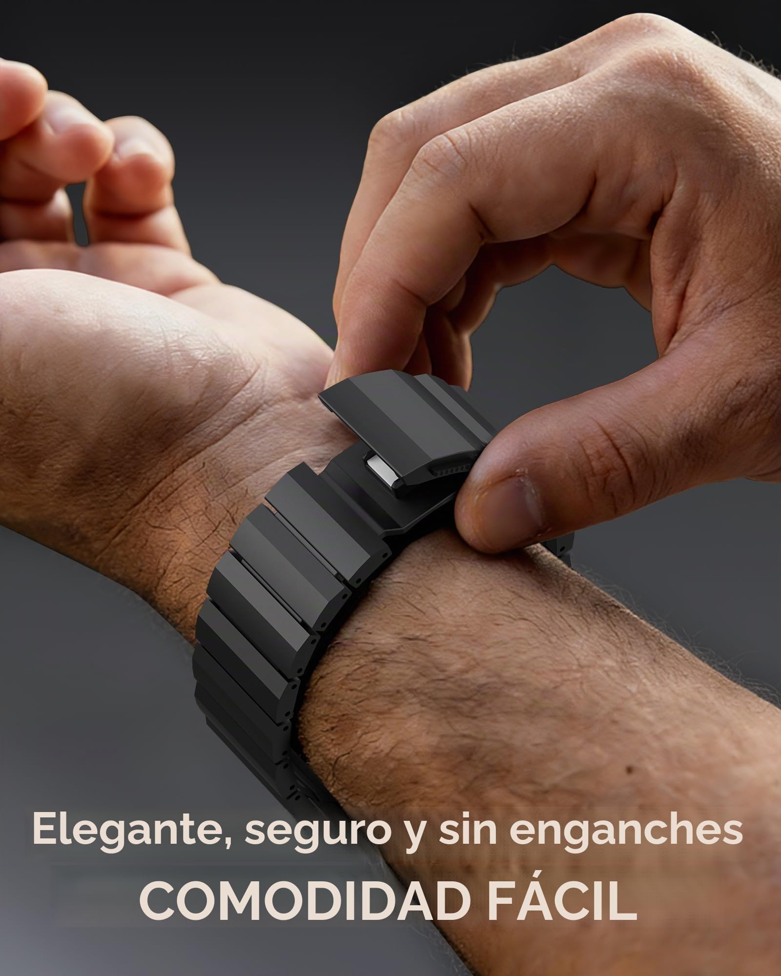 KU XIU Correa de titanio compatible con Apple Watch Ultra 2, 49 mm, 46 mm, 45 mm, 44 mm, 42 mm, correa de repuesto de metal de titanio para iWatch Ultra S10 SE S9 8 7 6 5 4 3 2 1