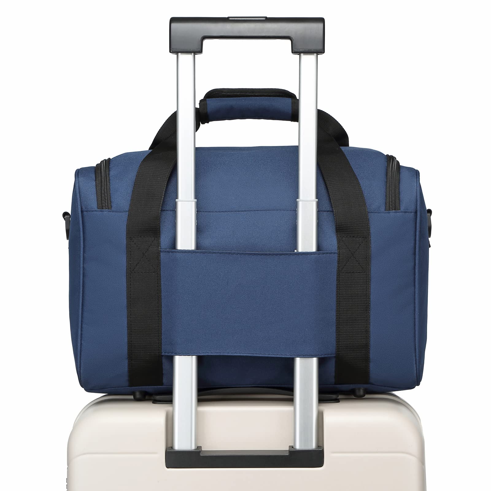 KONO Bagaglio a Mano 40x20x25 Ryanair Borsone da Viaggio con Manica per Trolley Borsa Sportiva 20L (Marina Militare)