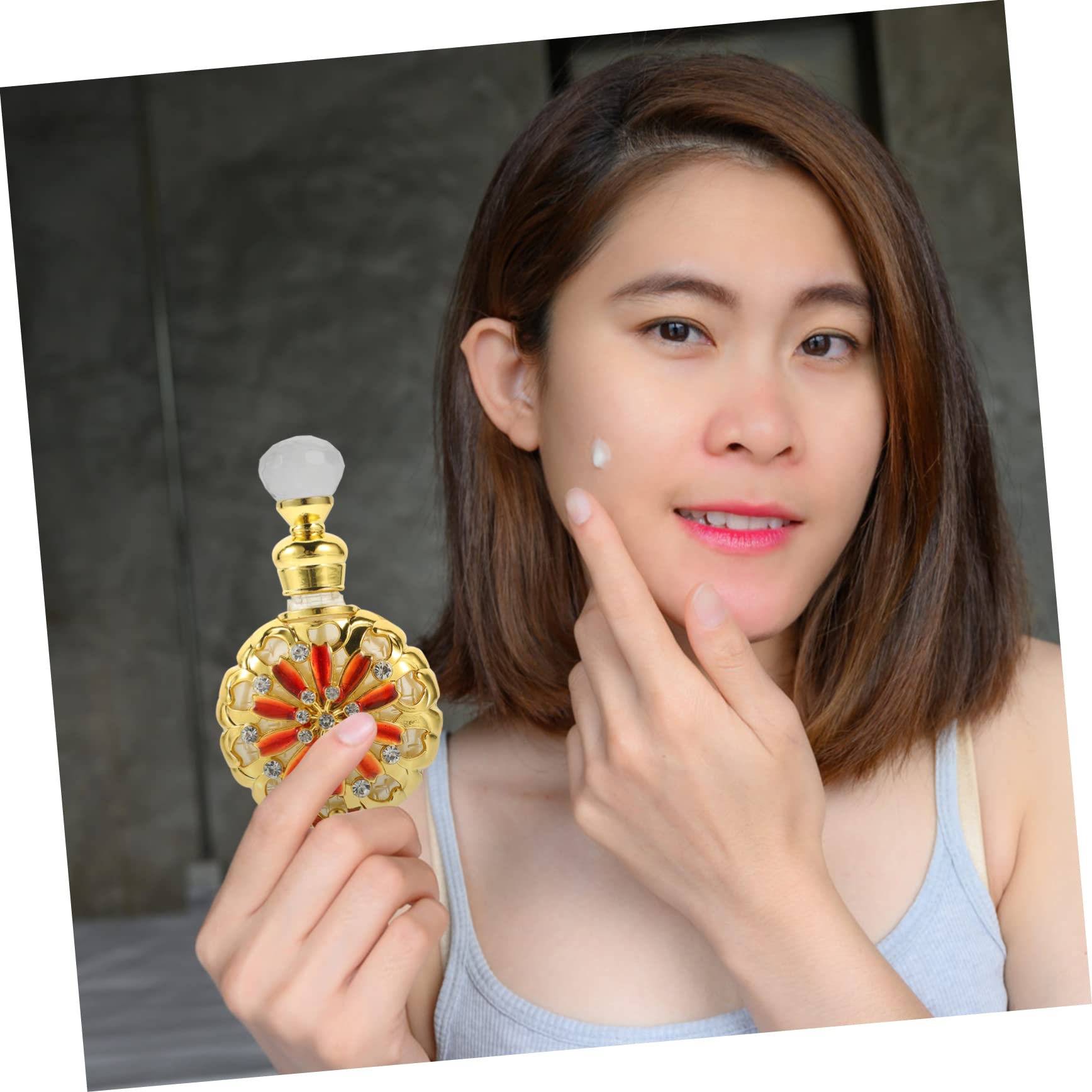 2pezzi Bottiglia Di Profumo Vuota Da Viaggio Ricaricabile Con Design Elegante e Chiusura Ermetica Per Oli Essenziali e Profumi Per Uso Personale e Regali