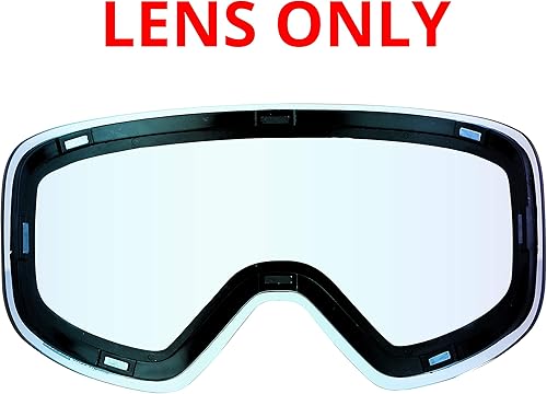 Miniatura 4 de 6fiftyfive gafas de esquí para hombre y mujer, sin montura, visión amplia, lente magnética de cambio rápido, 100% UV400, antiempañamiento, OTG