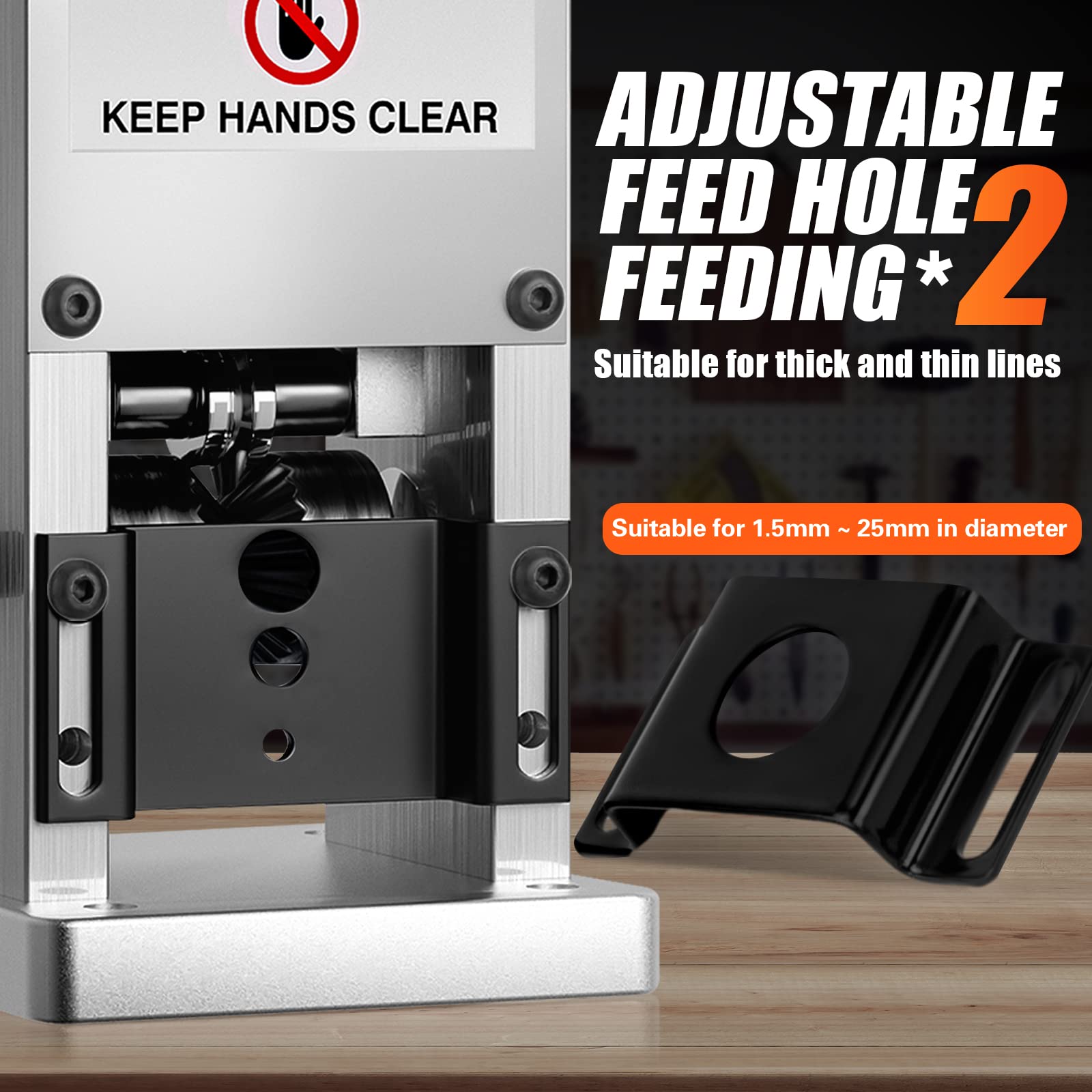 Amazon.co.jp: 手動ワイヤストリッピングマシン ドリル駆動ワイヤー