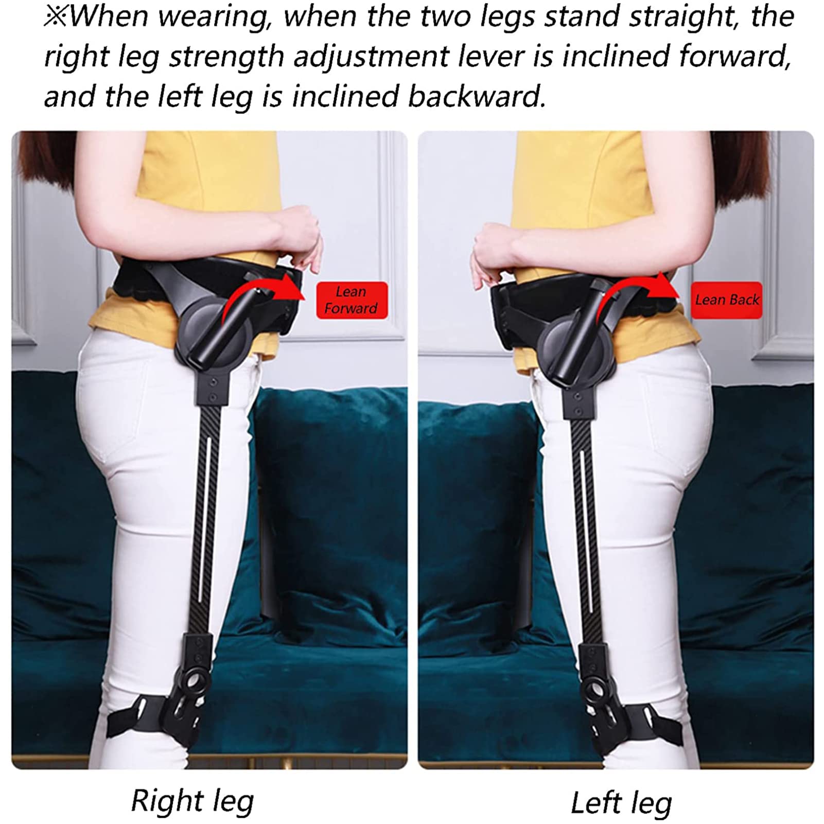 Sprzęt do chodzenia Bioniczna siła ciała Pomoce do chodzenia Udar Hemiplegia Chodzik Trening rehabilitacyjny kończyn dolnych Trening chodzenia po nogach (mały lewy)