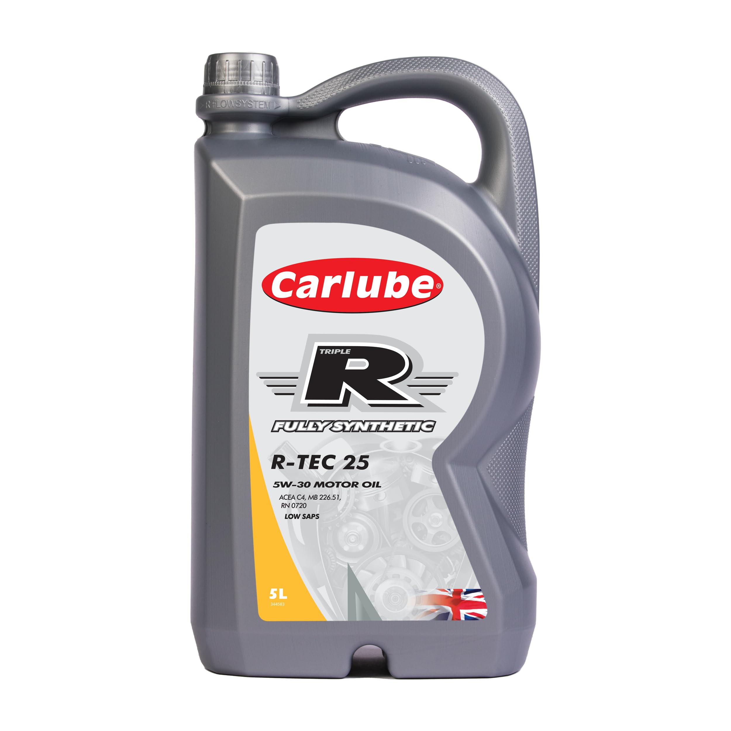 Carlube Triple R 5W-30 ACEA C3/C4 Fully Synthetic Engine Oil R-TEC 25 5L
