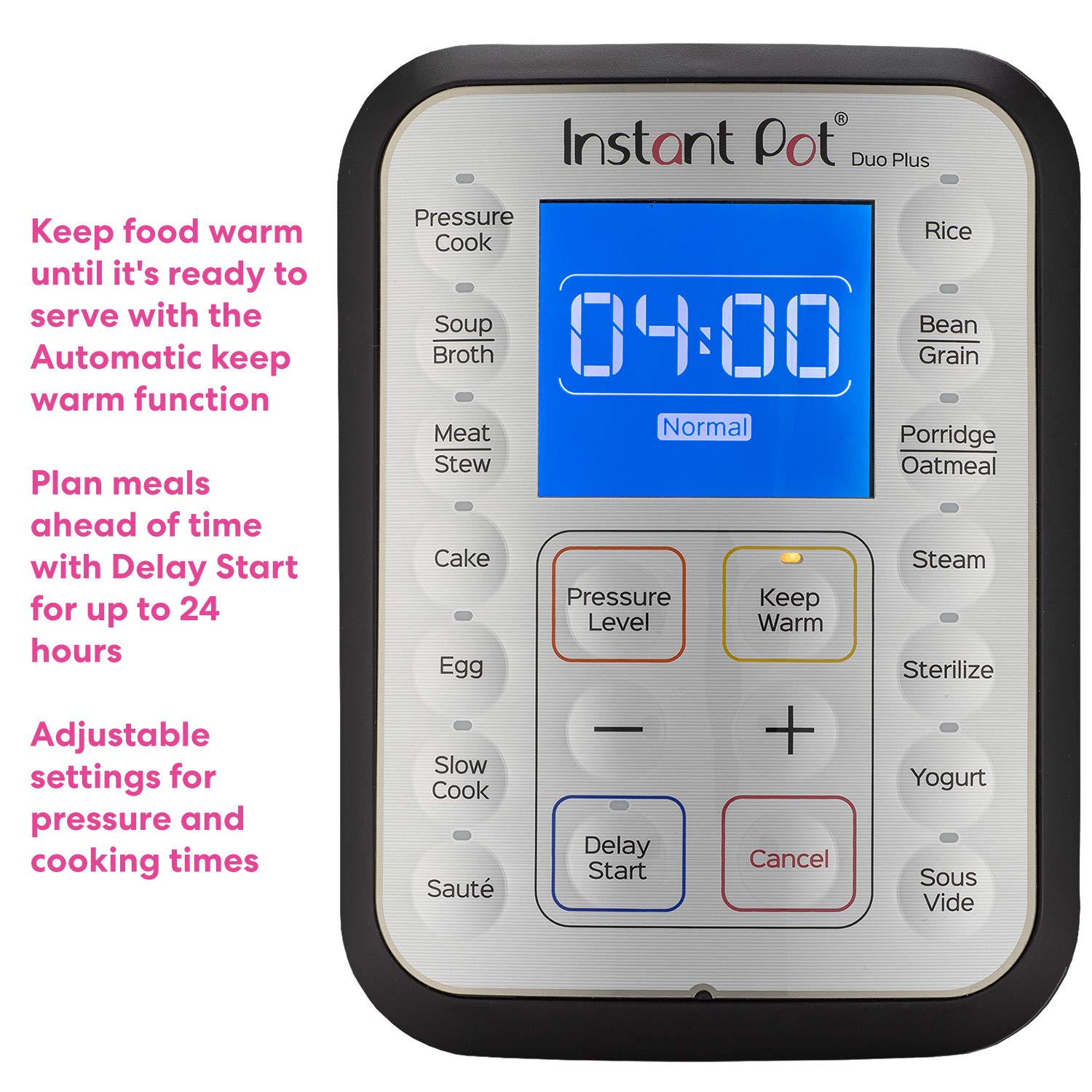 Instant Pot Duo Plus Electric Pressure Cooker 6 5 7litres Buy Online At Best Price In Ksa Souq Is Now Amazon Sa Home