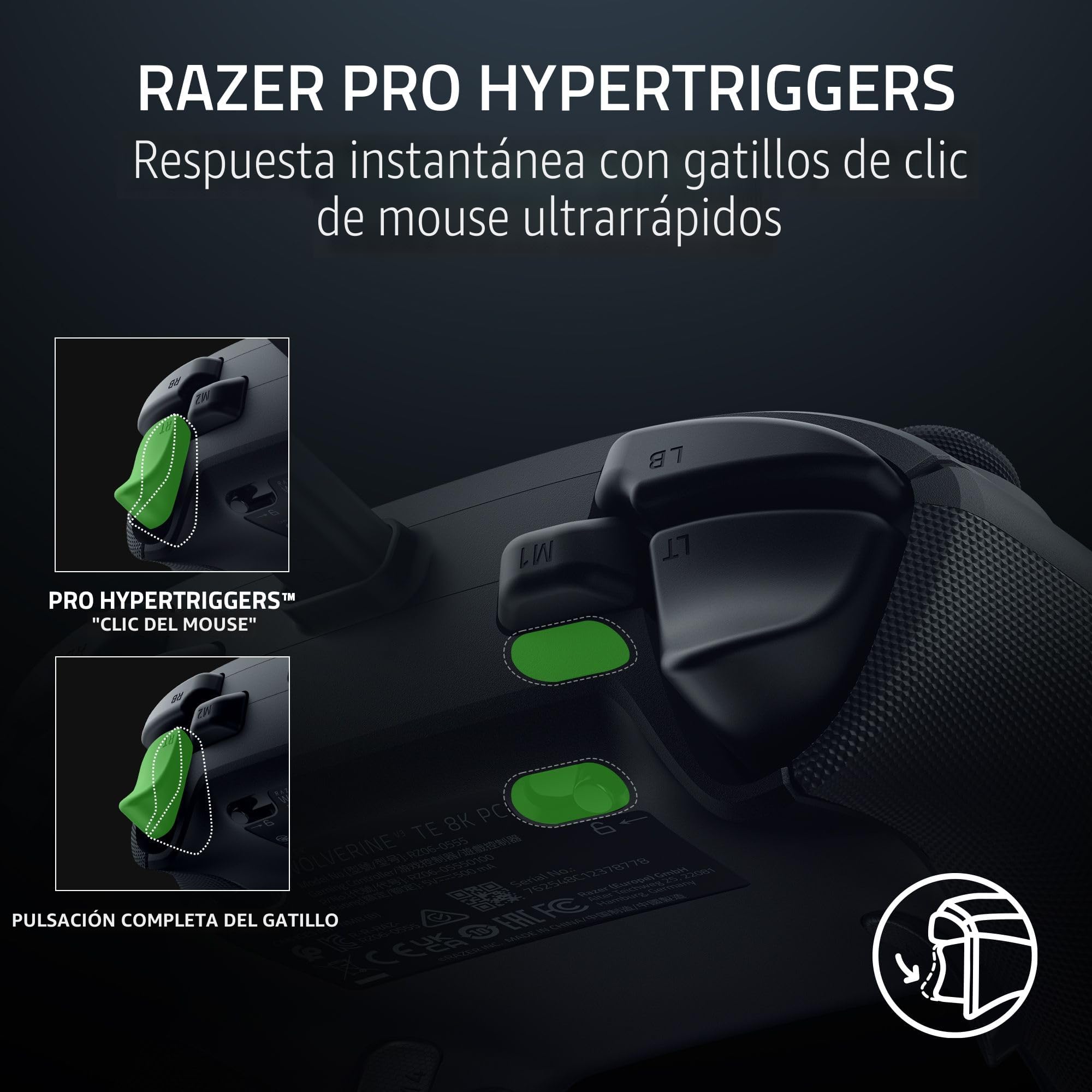 Amazon.com: Razer Wolverine V3 Tournament Edition 8K PC Wired