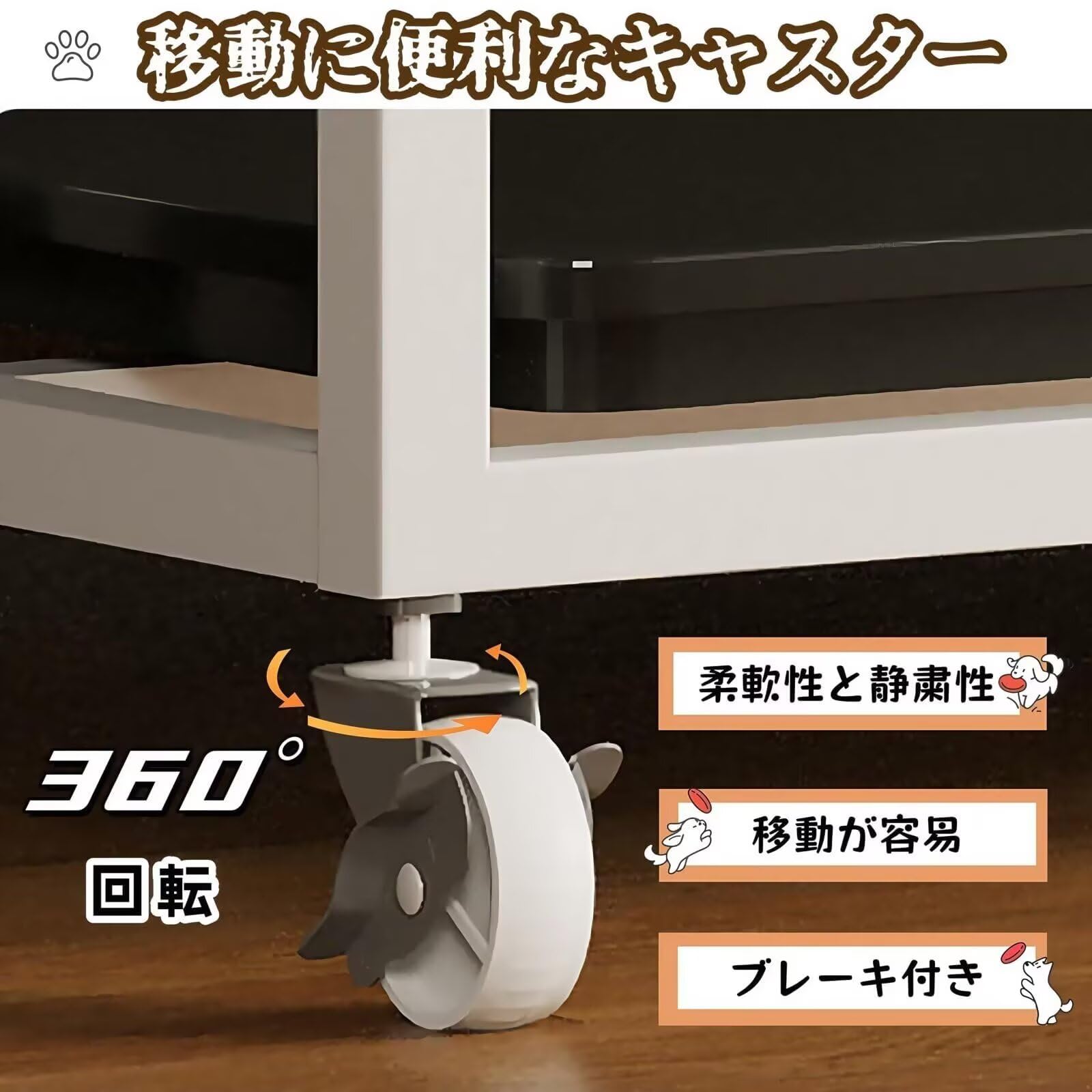 TUIYIDUO 犬のケージ ペットケージ 屋根付 110x72x101.5cm TUIYIDUO 犬のケージ ペットケージ 屋根付き110x72x101.5cm 楽天市場