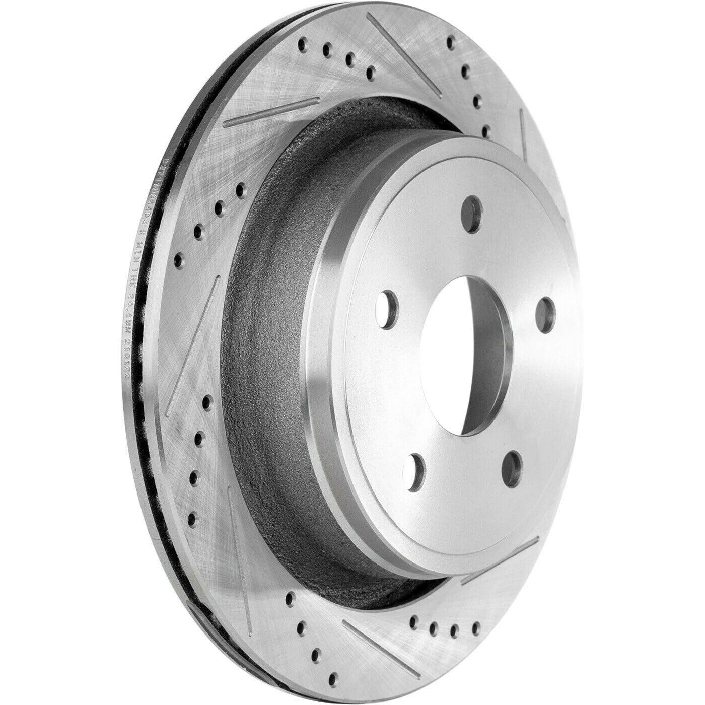 Amazon.com: AUTOPARTS FACTORY 2pcs Disc Brake Rotor Set Rear Right  