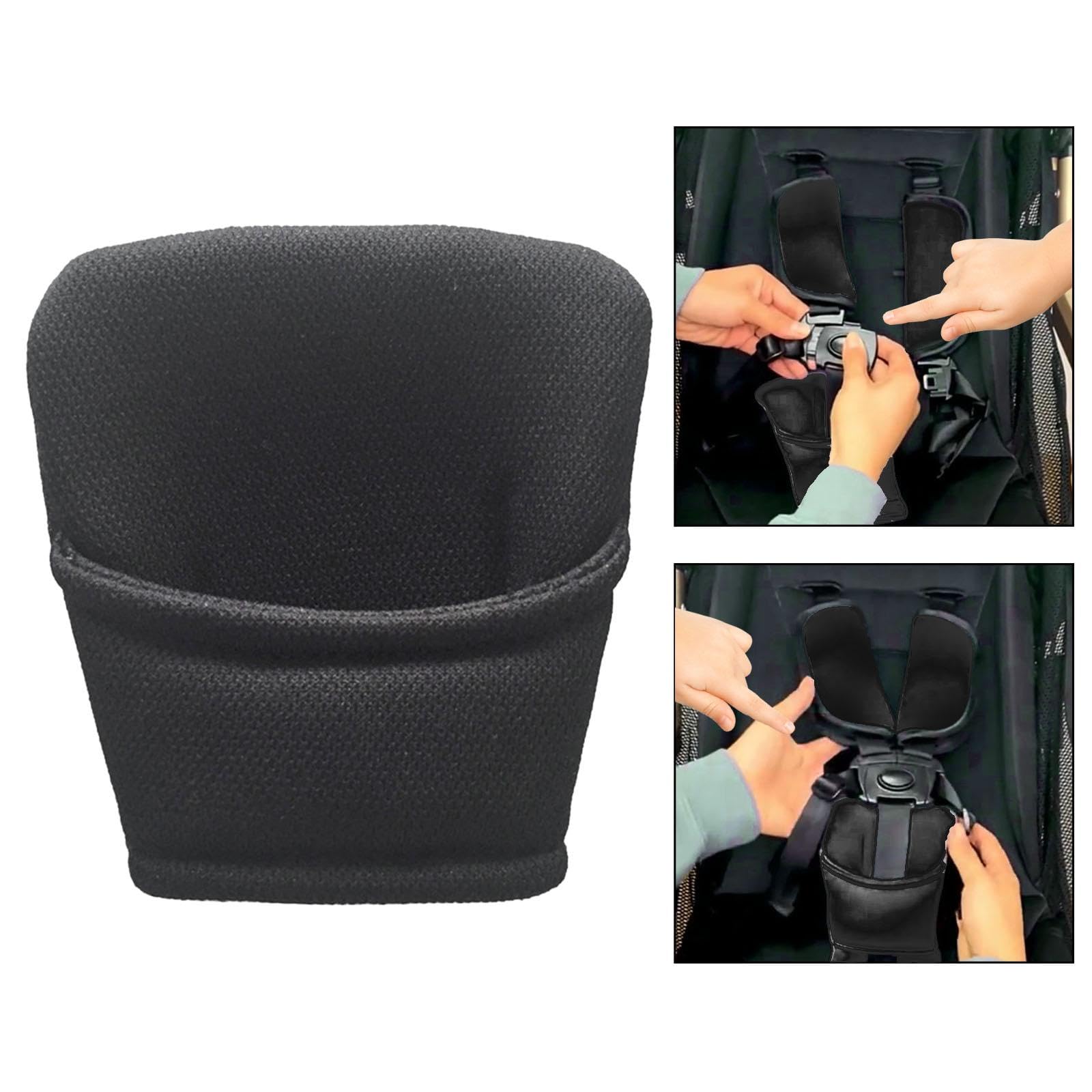 5X Imbottitura per Cinghia per Seggiolino Auto Passeggino Protezione per Cinghia per Seggiolino per Riutilizzabil