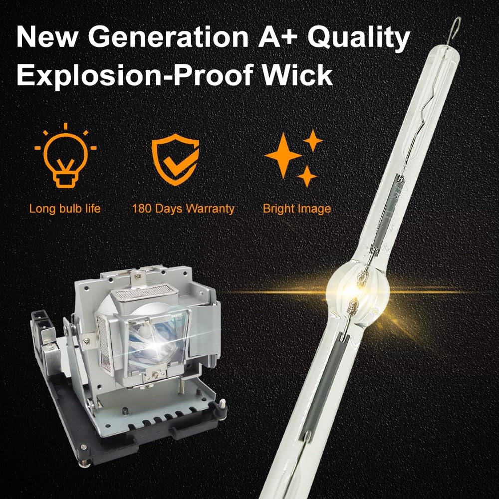 A+ Quality 2002031-001 Replacement Projector Lamp Bulb with Housing Compatible with PolyVision PJ905