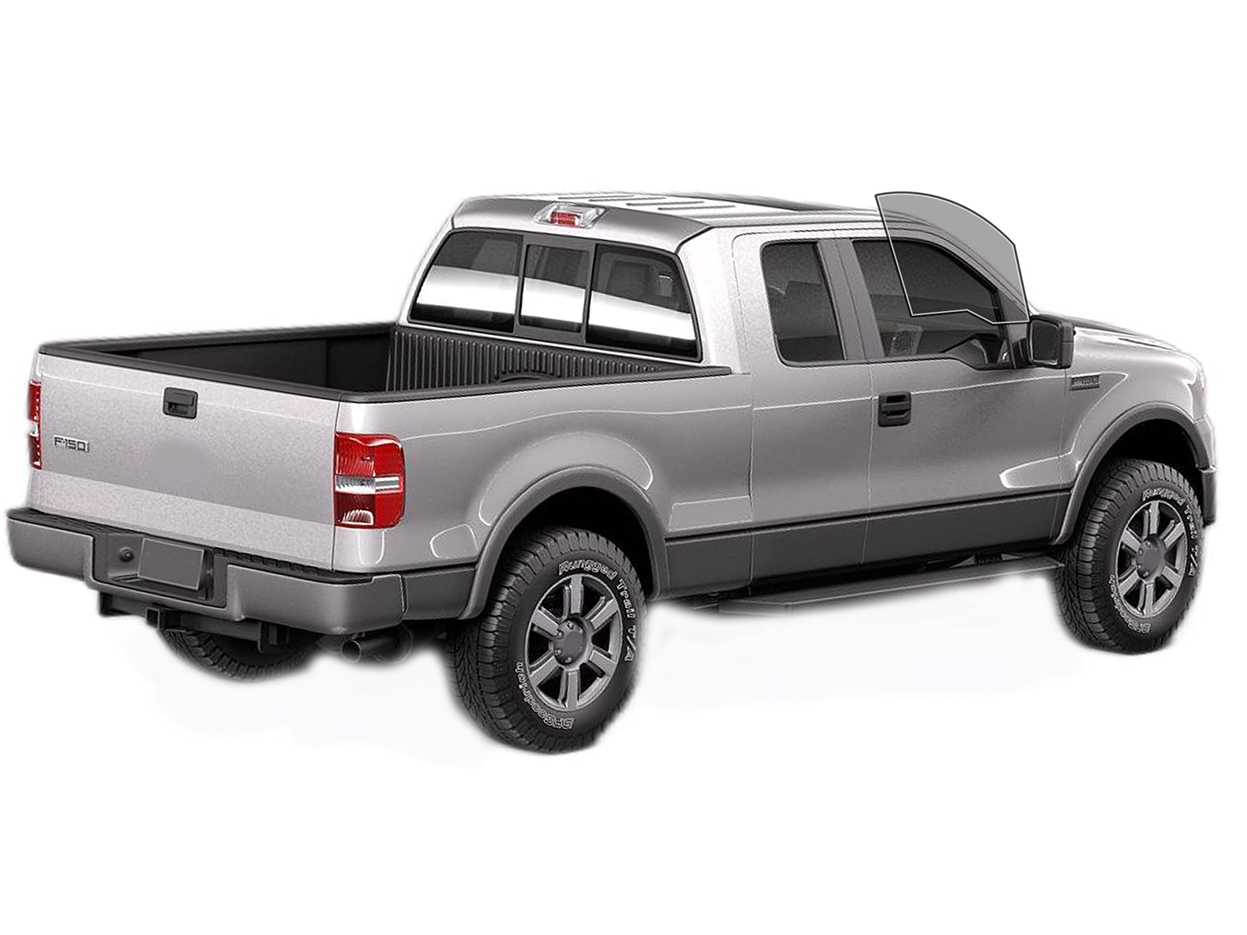 AUTOTEK Precut Film Front Two Door Windows Tint Film Cars Sun Blocking Protection Privacy Anti Shatter Glass Computer Cut Any Tint Shade for Ford F150 Extended Cab 2004-2008