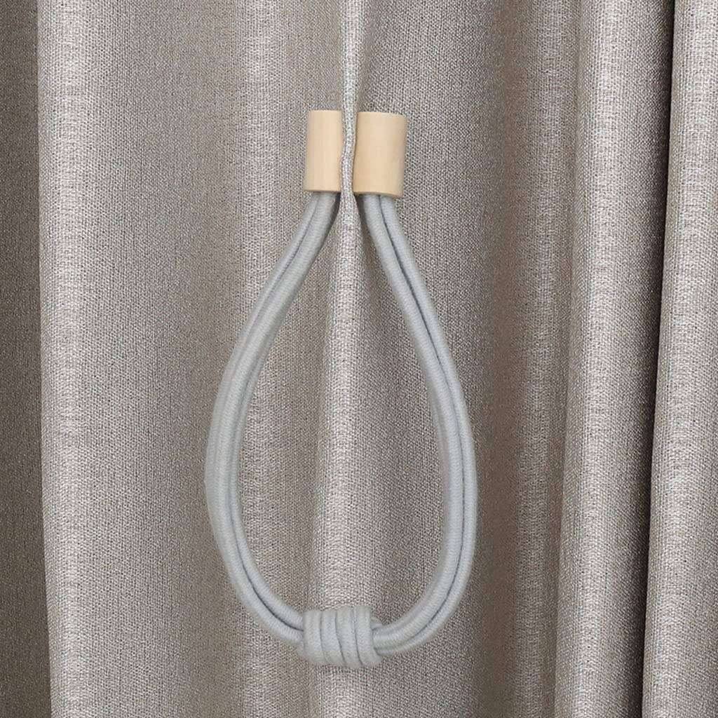Stück magnetische Vorhanghalter, Einfachheit, dekorative Vorhangschnalle, Clips, Seil, Gardinenhalter für Schlafzimmer, Wohnzimmer, Büro