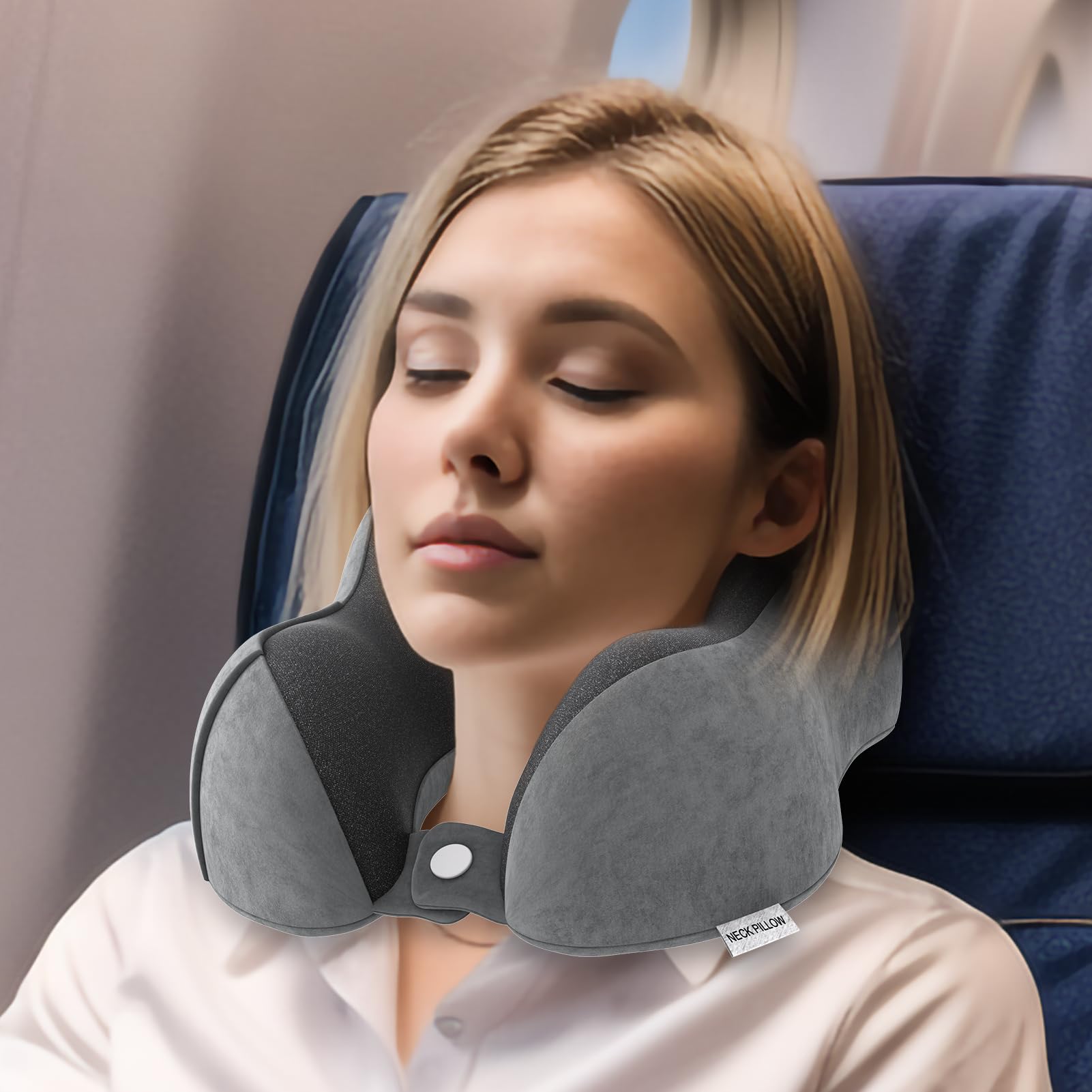 Oreiller De Voyage En Mousse à Mémoire De Forme